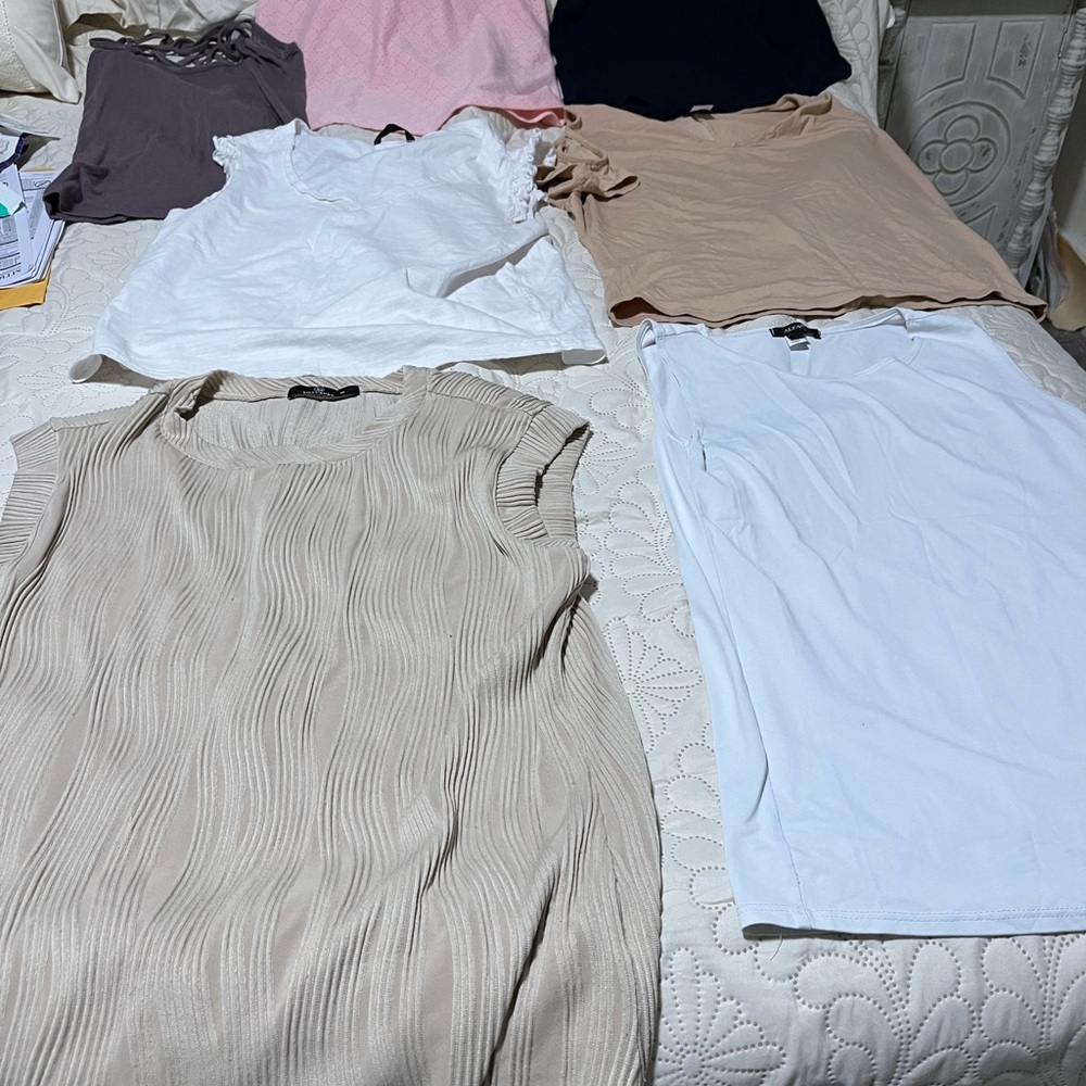 VENUS Beige V-Neck Women's Top and Many Others